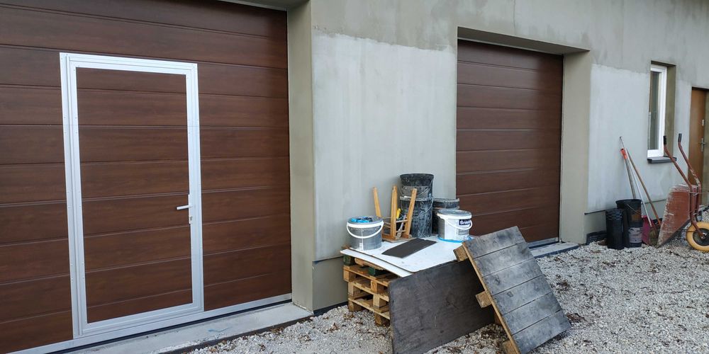 Brama segmentowa garażowa - przemysłowa