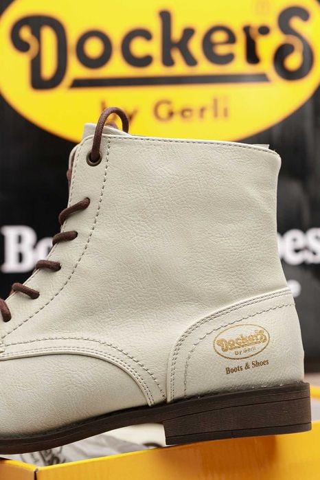 Dockers by Gerli botki offwhite EU 38 – NOWE z pudełkiem