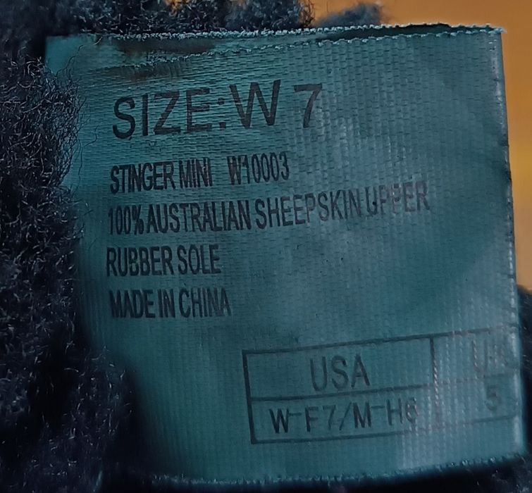 Buty Emu Stinger Merynos Wełna Ocieplane Śniegowce r. 38