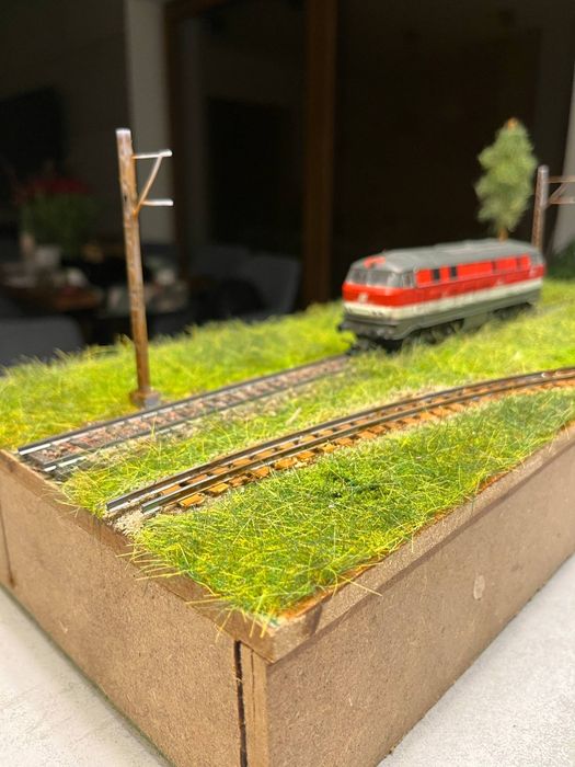 Diorama kolejowa w skali h0