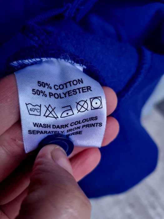 Новый кардиган цвета индиго на флисе