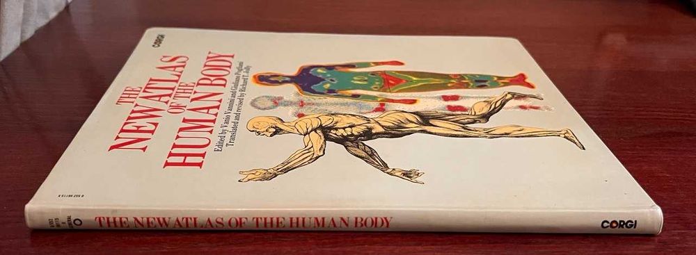 Оригинальное винтажное издание "Атлас анатомии The New Atlas of the Human Body" (1980) на английском