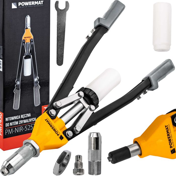 nitownica ręczna dźwigniowa do nitów zrywalnych  PM-NIR-525T