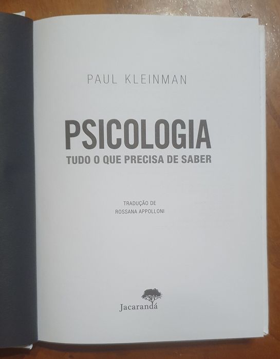 Psicologia Tudo o que precisa de saber