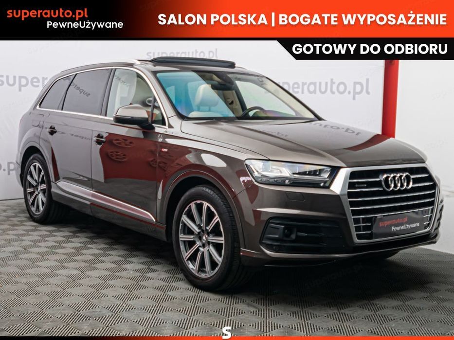 Audi Q7 Od ręki - 3.0 TDI S-Line quattro Tiptr. 272KM | Panorama | Bose |