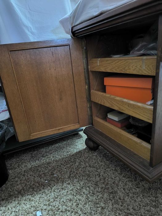 Antique oak office secretary64739025821954122