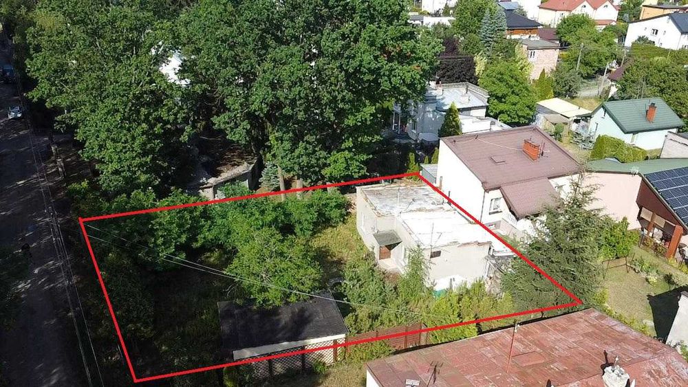 Działka z pięknym widokiem na las