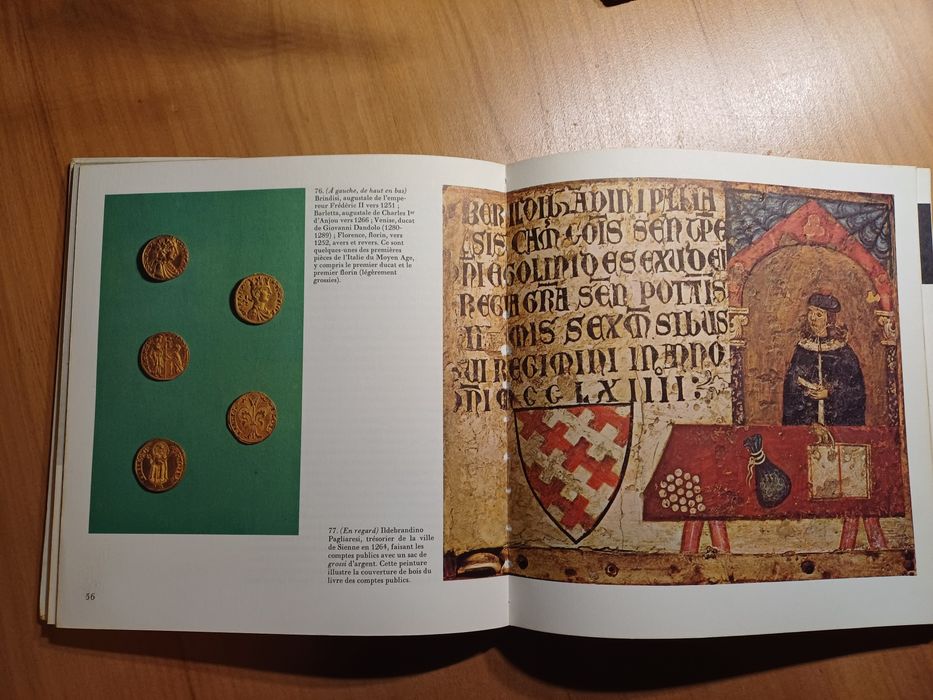 livro raro LES MONNAIES, 1964