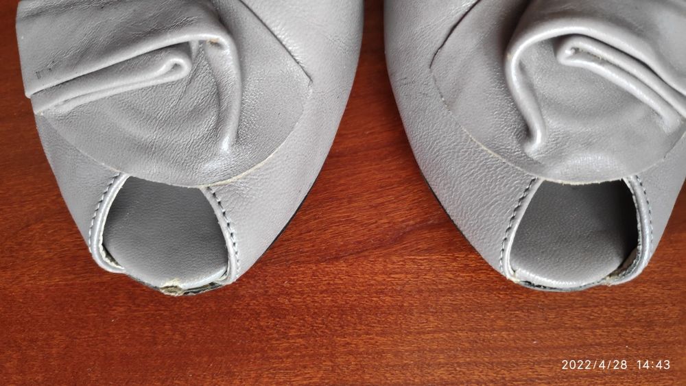 Buty, sandały Ryłko, szare rozmiar 40