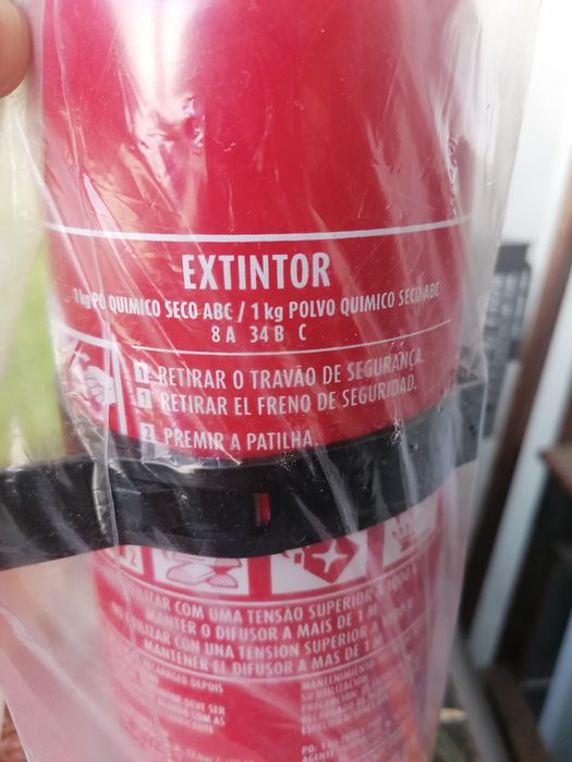 Extintor classe ABC NOVO