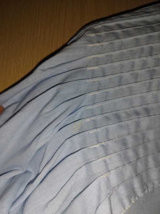 Bluzka letnia bawełniana jasnoniebieska