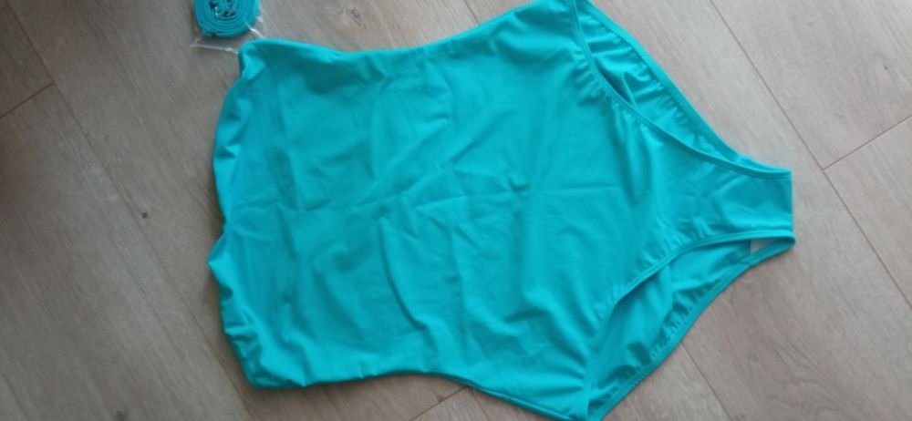 Nowy turkusowy kostium kąpielowy jednoczęściowy Bonprix r. 40/L