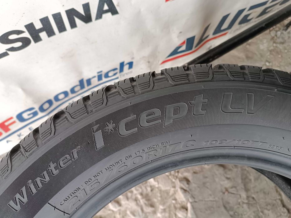 Зимові шини 215/60 R17C Hankook winter i*cept lv 23рік 8.8мм