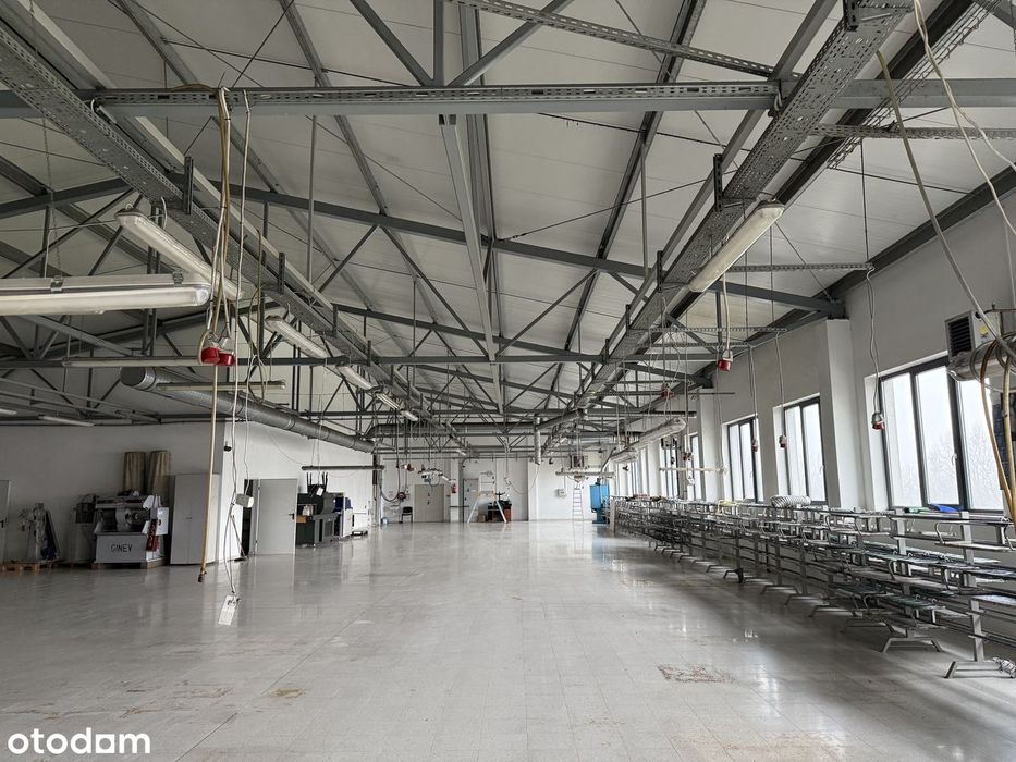 Hala produkcyjno- magazynowa 1000m2 na wynajem