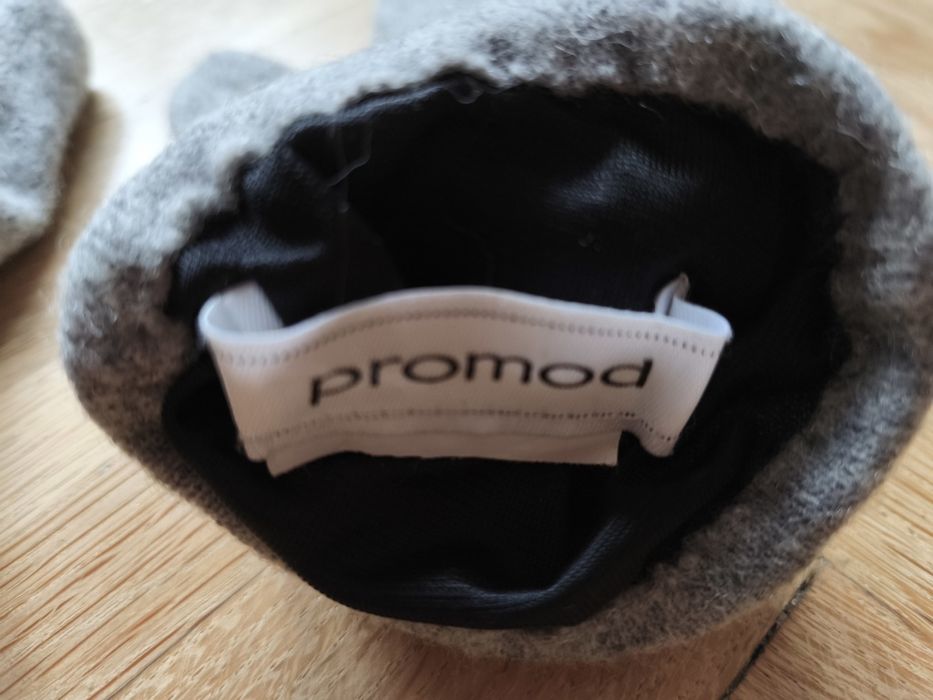 Rękawiczki Promod XS szare