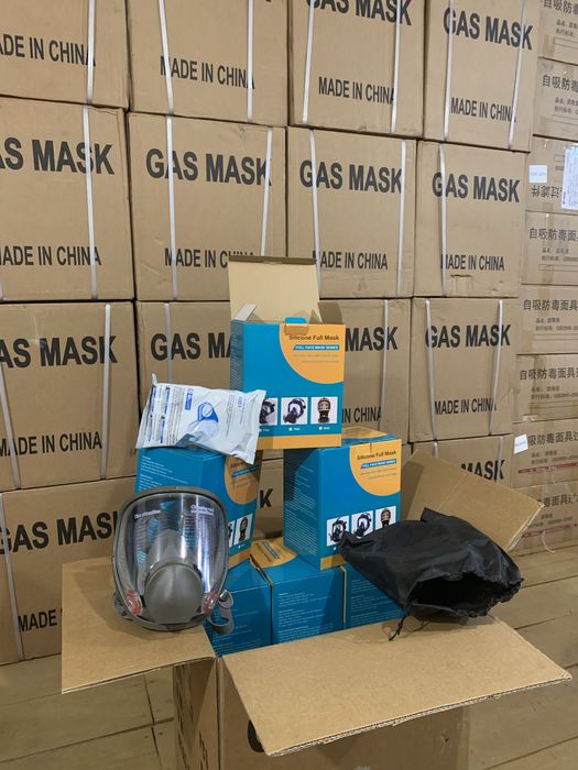 Маска полнолицевая 6800 типу 3М. Респиратор_противогаз