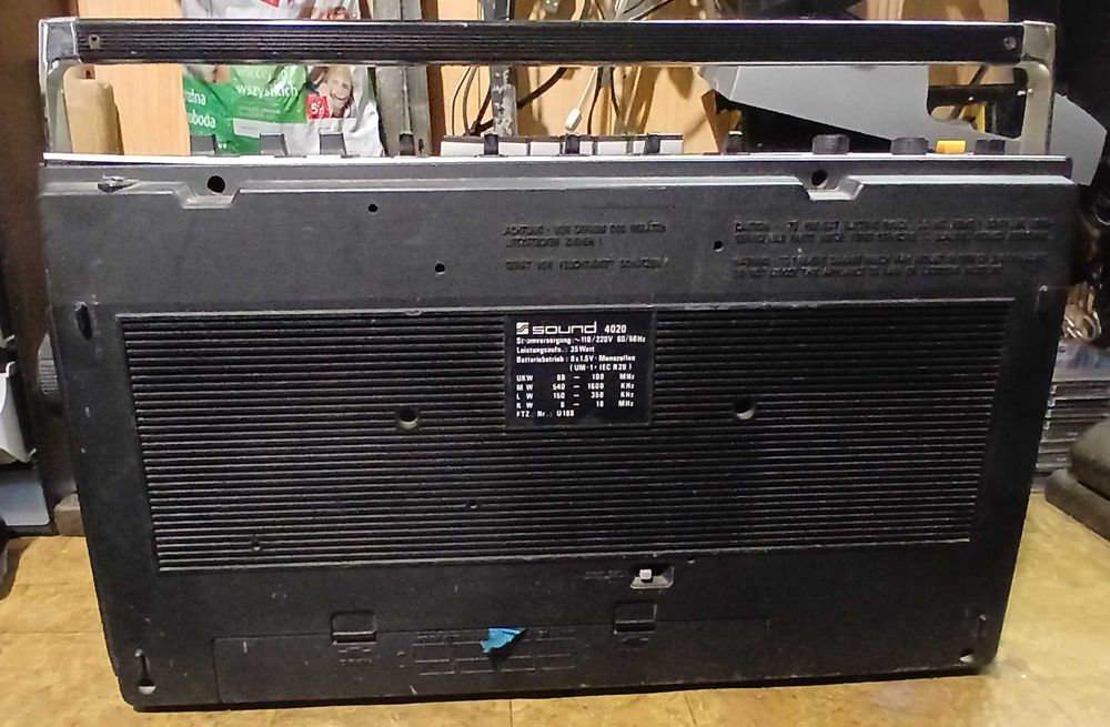 radiomagnetofon sound 4020