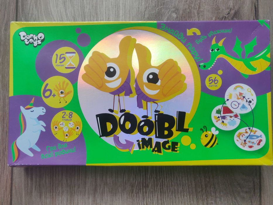 Игра настольная развлекательная «Doobl Image», новая.