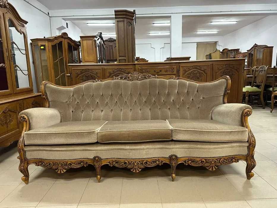 Zestaw, komplet wypoczynkowy w stylu ludwikowskim. Transport cały kraj