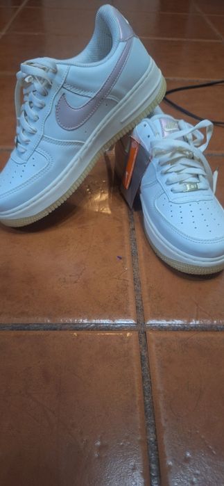 Nike Air Force 1 '07 SE (Sail/Rose Gold) novo  nao foi usado