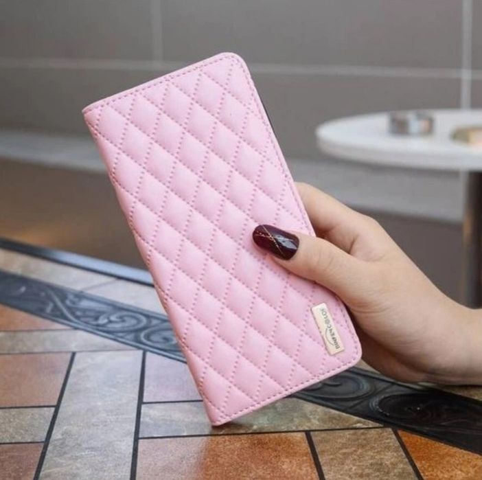 Шкіряний чохол-книжка  для Xiaomi Poco F5 5G з візитницею