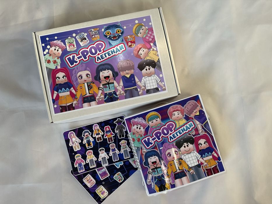 Альбоми з іграми на липучках K-POP