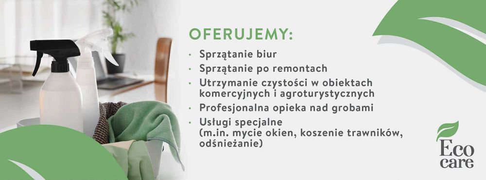 Kompleksowe usługi sprzątające