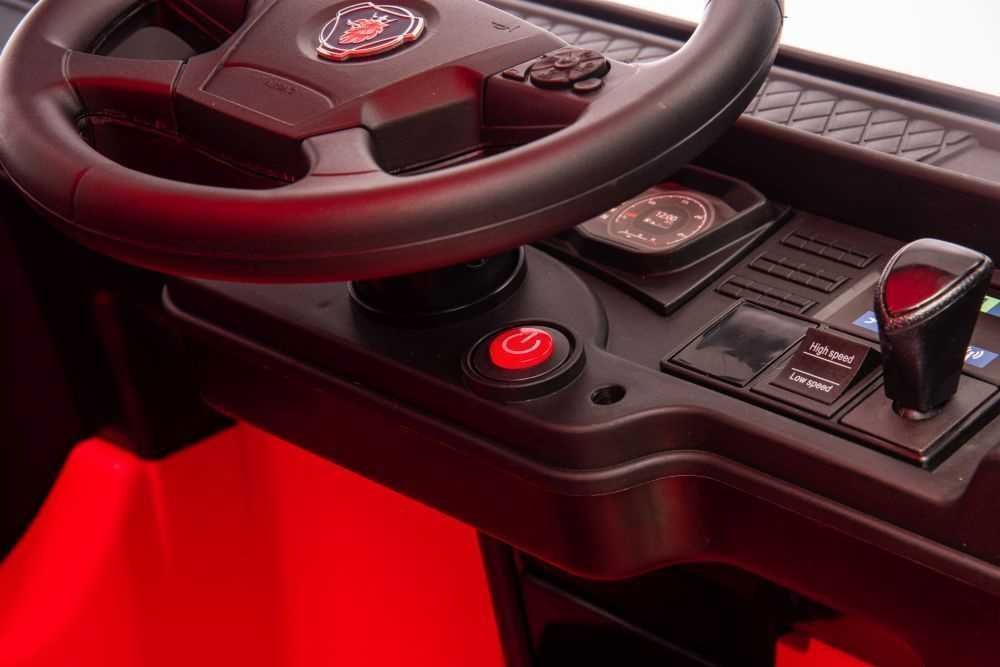 Scania TIR Auto Na Akumulator Pojazd dla dzieci Full LED Panel Koła EVA