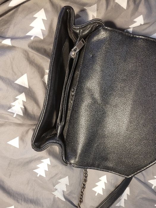 Torebka na ramie, czarna ,,ysl"