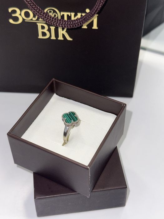Срібна каблучка 925 проби, Van Cleef
