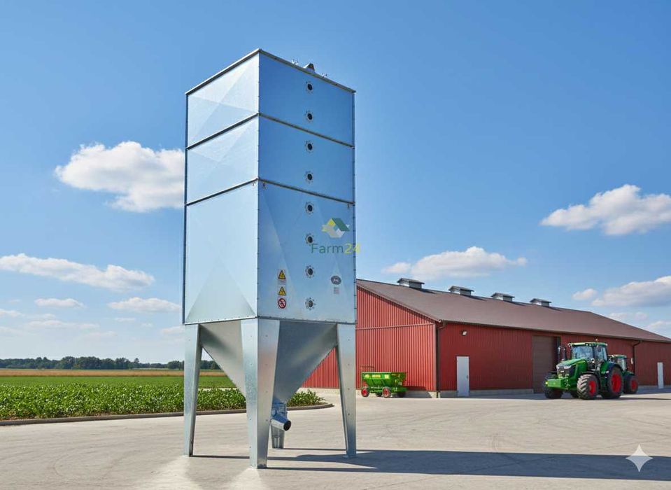 Pojemnik paszowy BIN 1600L 2350L 3100L Silos paszowy Zbiornik na paszę