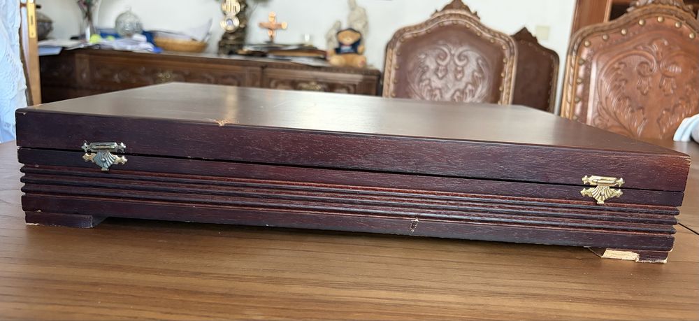 Faqueiro AMC Elypsis Inox 18/10 (41 Peças c/ Estojo Original)