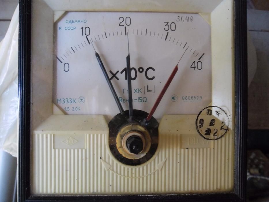 Терморегулятор Прибор М333К милливольтметр