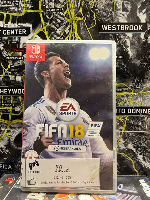 FIFA 18 | switch 1/2 | Sklep | Kraków | Wysyłka | Wymiana