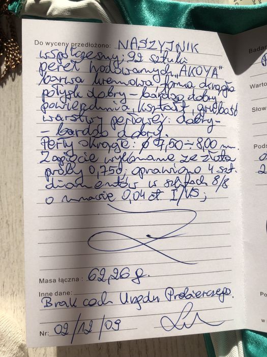 Perły CUDO śliczna kolia