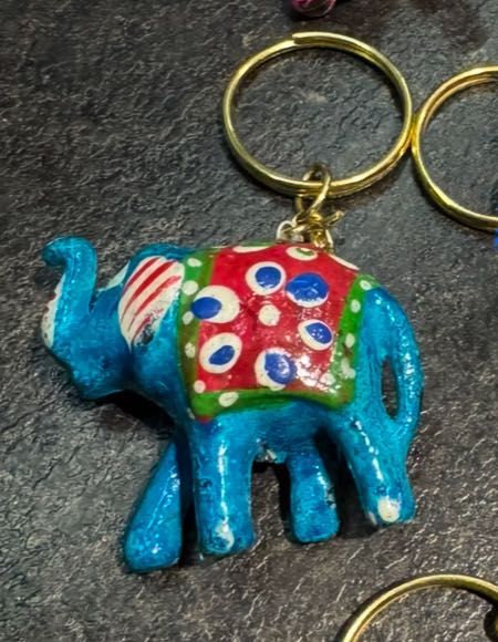 Breloczek brelok słoń z Indii