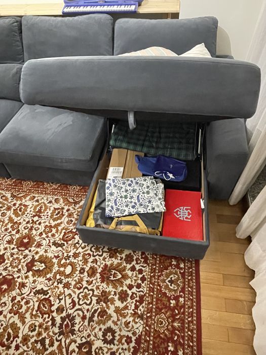 Sofá Cama ChaiseLongue Gato Preto