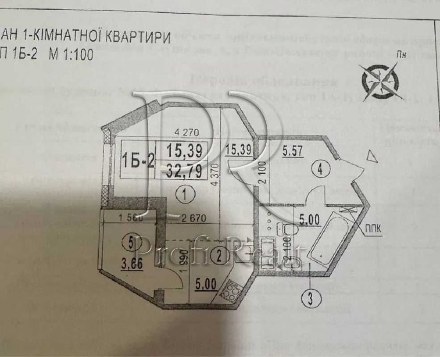 1-кімнатна квартира за адресою (площа 33 м²) - Atlanta.ua - фото 21