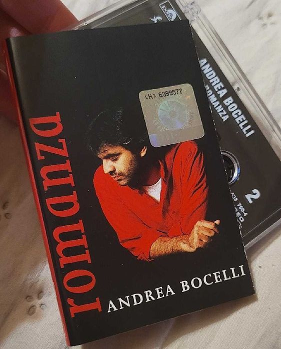 Andrea Bocelli - dwie kasety w stanie IDEALNYM