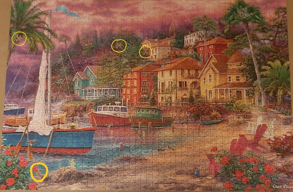 Puzzle trefl 1500 elementów