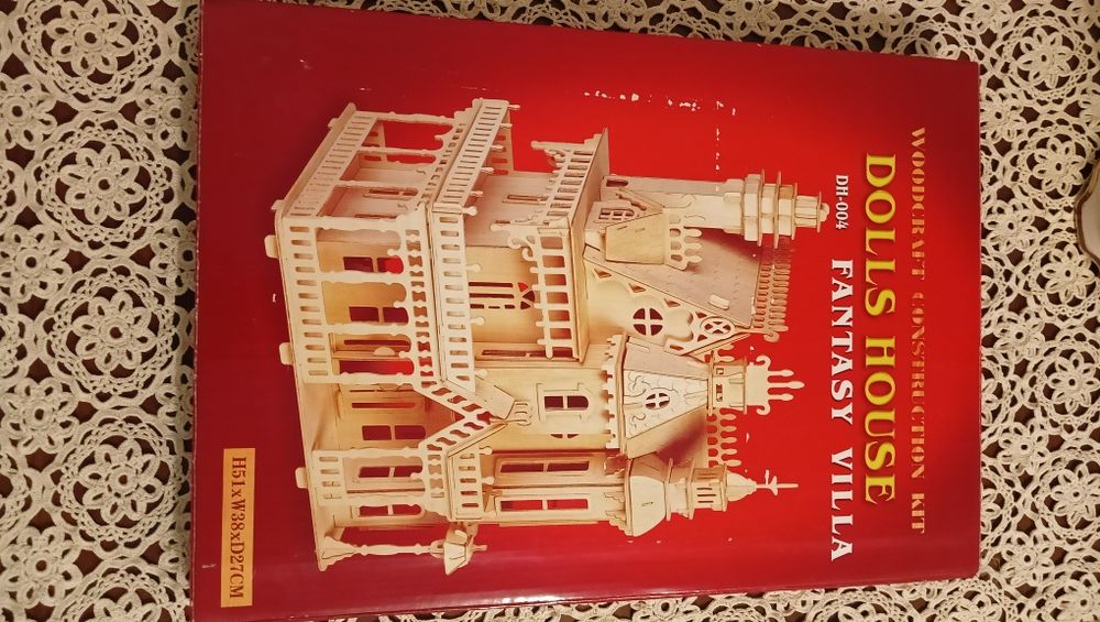 Domek dla lalek do składania Fantasy Willa drewniany