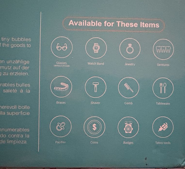 Myjka ultradźwiękowa Gisaae JX-810.