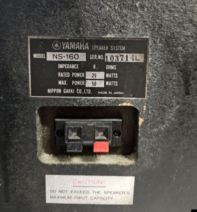 TOP! Kolumny Yamaha NS-160./ 50 Watt. Japan