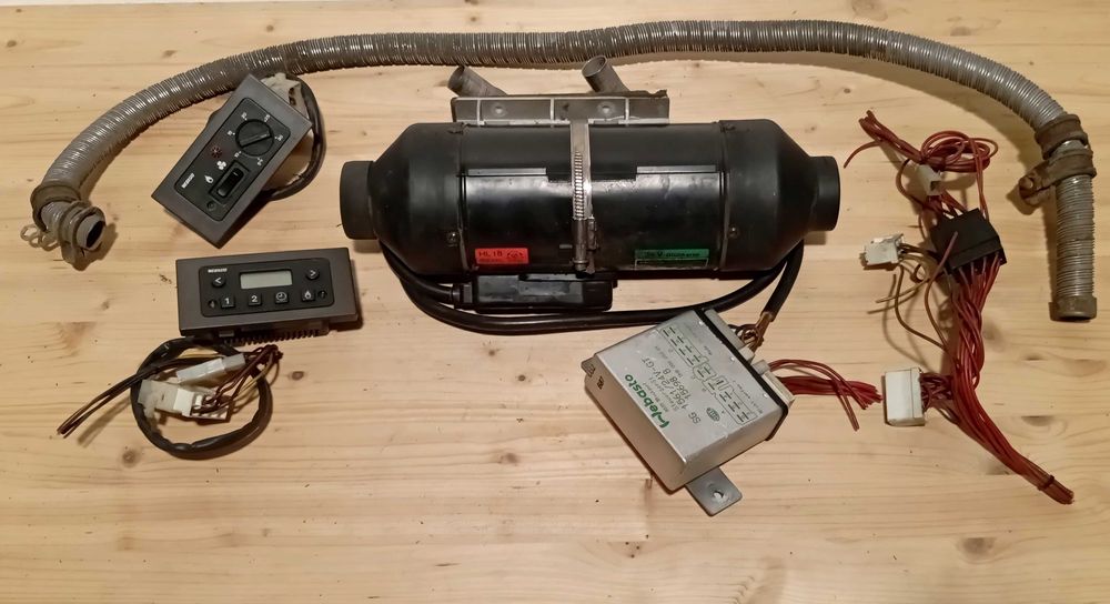 Webasto HL18D 24V, отопитель сухой, фен Volvo, MAN, Iveco, Scania