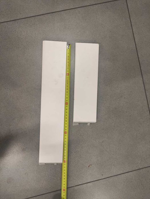 Listwa przypodłogowa VOX Espumo 201 Biała 2,4 m + Kawałki 40 i 30 cm