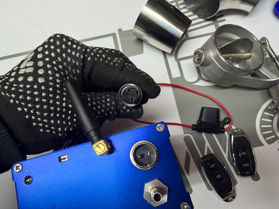 Вакуумна заслонка вихлоп керована 51/63/76 мм | Активний вихлоп