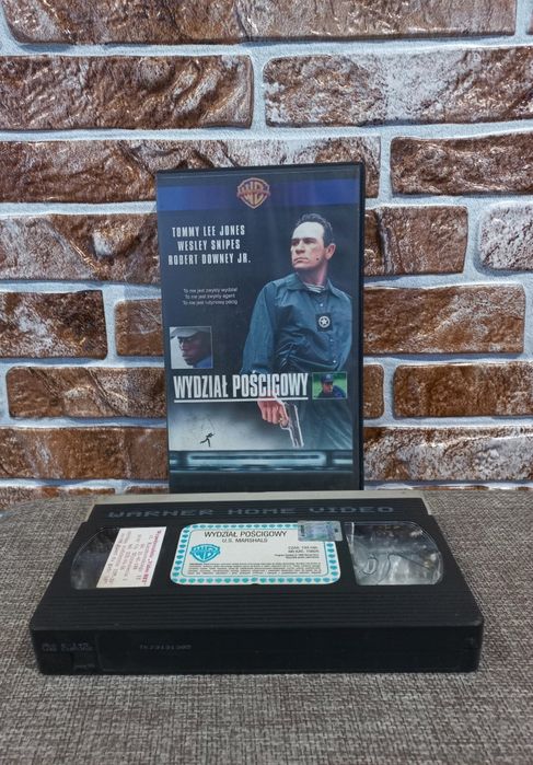 Kasety vhs wideo video. Wydział Pościgowy VHS.