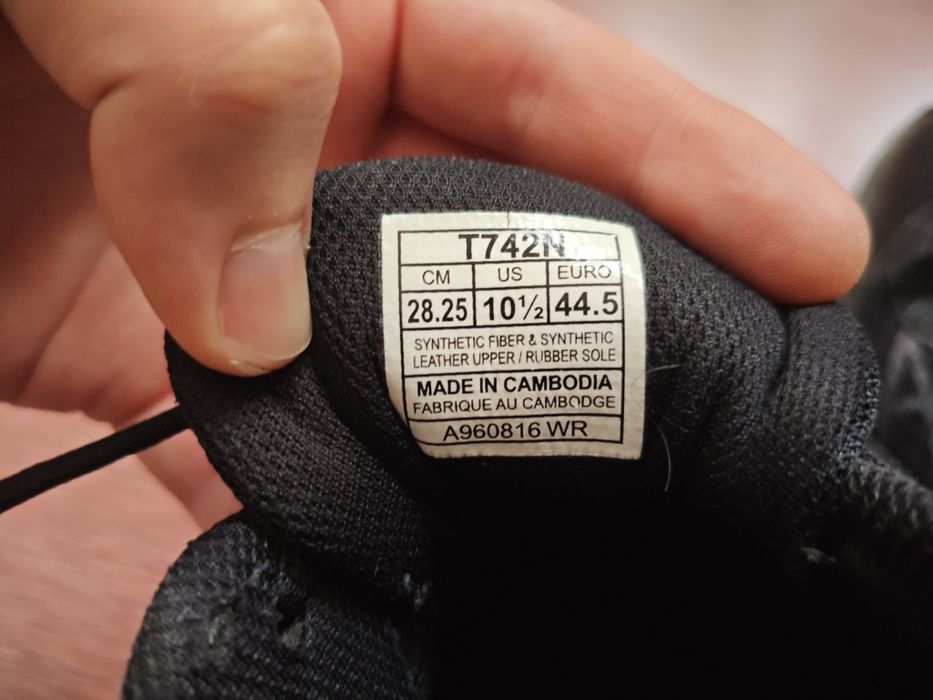 Кросовки для бега ASICS Endurant T742N 44.5 28,25 см