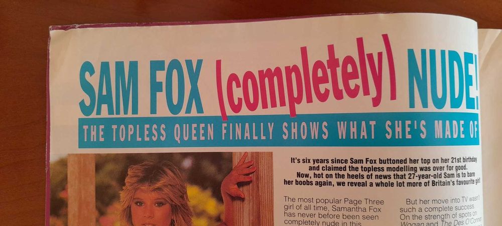 especial Samantha FOX
