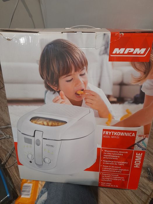 Frytkownica mpm biała